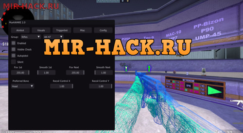 Crack чита MurkWARE 2.0 для CS:GO бесплатно