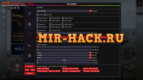Legit чит TrollerWare для CS:GO бесплатно