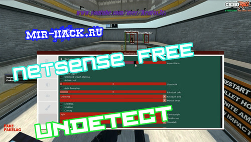 Чит NetSense для CS:GO