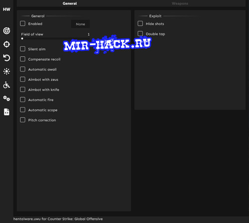Чит Hentaiware для CS:GO бесплатно от 16.12.2021