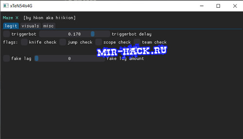 Чит Maze X для CS:GO