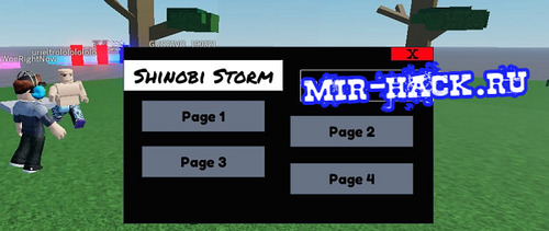 Скрипт Shinobi Storm для Roblox 2022