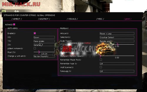 Чит Strawsys для CS:GO 03.11.16