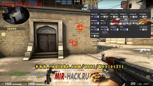 Чит Multihack для CS:GO 13.12.16