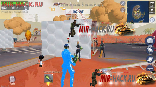 Чит Multihack для игры CreativeDestruction 14.08.2018